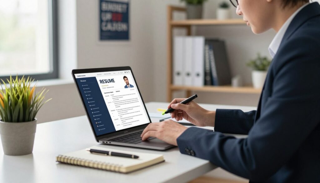 تحسين السيرة الذاتية تحسين السيرة الذاتية