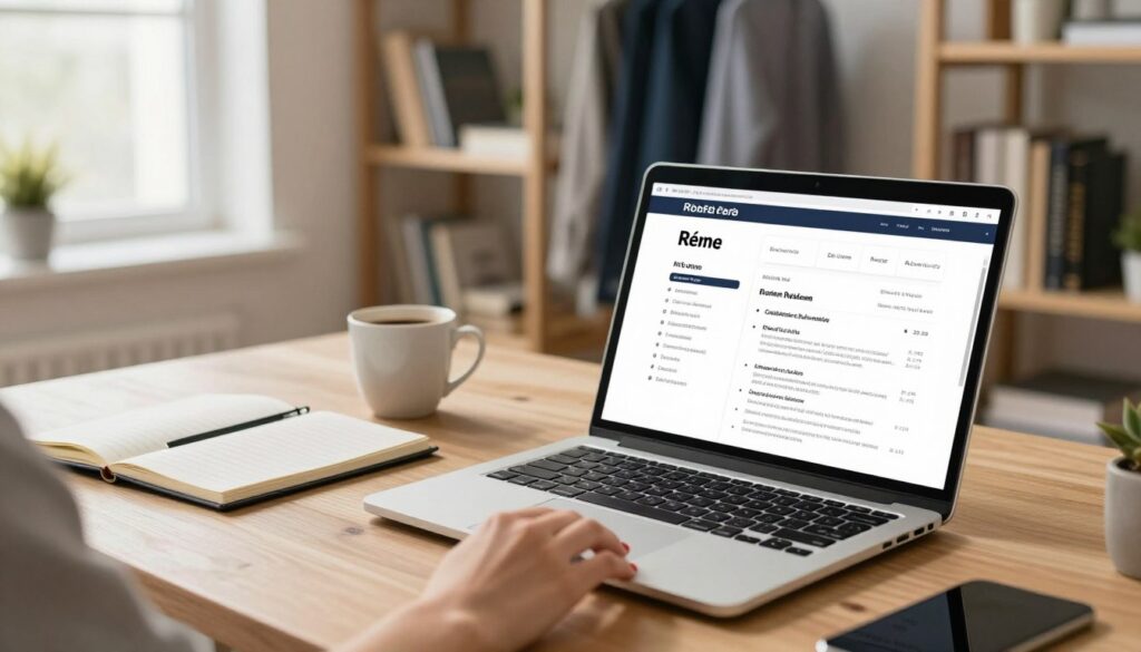 كتابة سيرة ذاتية ats